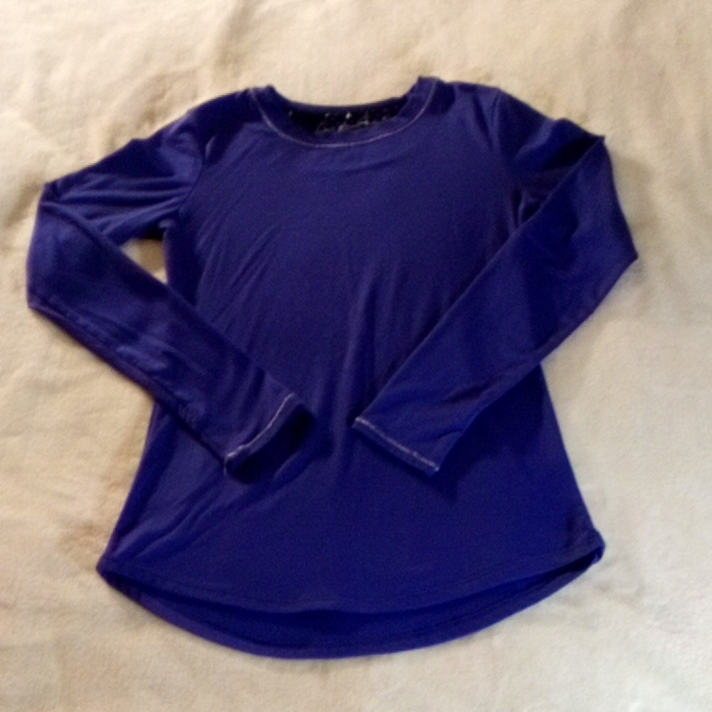 CLIMATE RIGHT WARM PURPLE SMALL WOMENS SHIRT